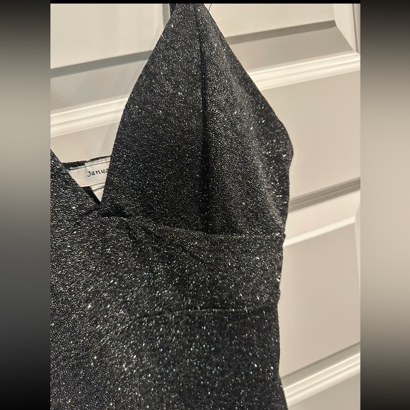 Black sparkly mini bodycon dress #glamour - Picture 2 of 4